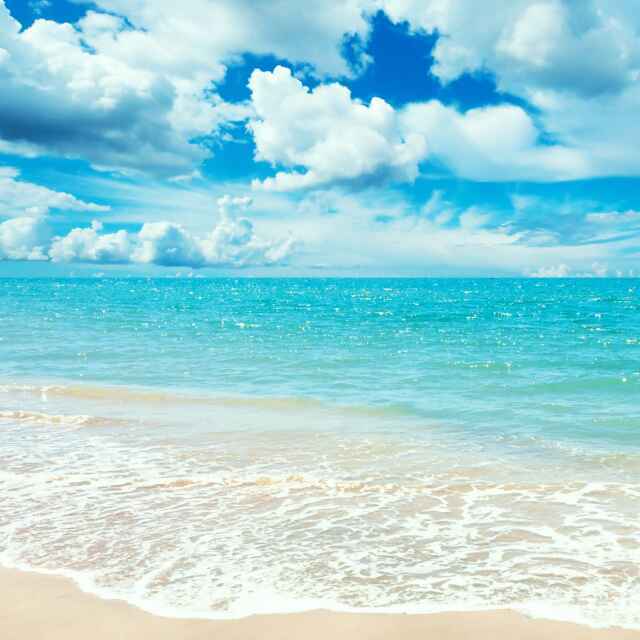 blue sea