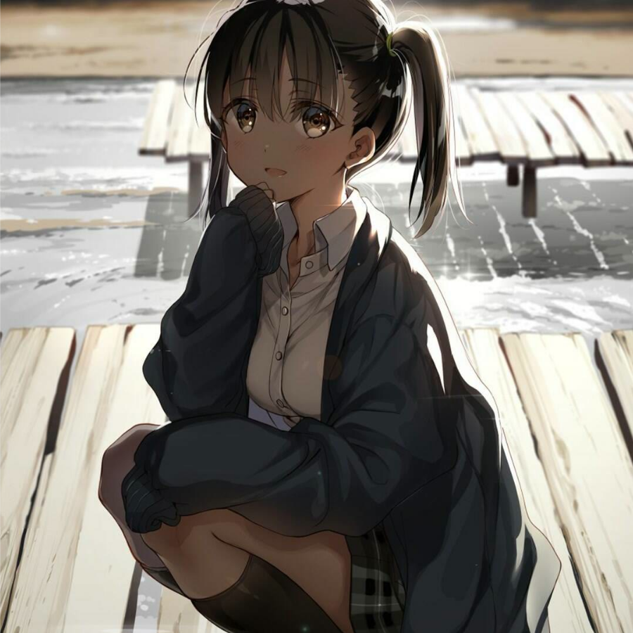 暮年晚景踏雪归