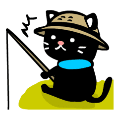 黑猫钓鱼