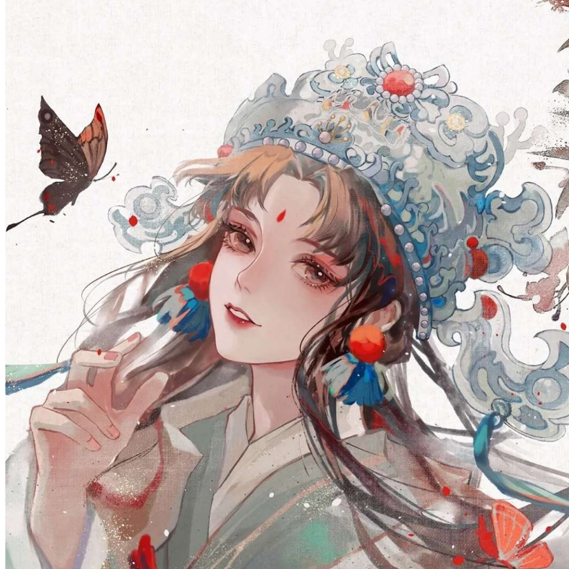 捡起小饼干