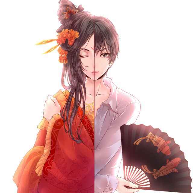 蝶恋兰花彡