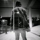 夜、