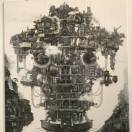 抱的桃花一处开