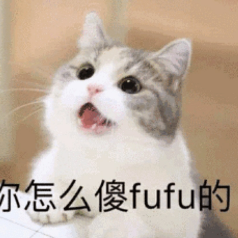 你怎么傻fufu的
