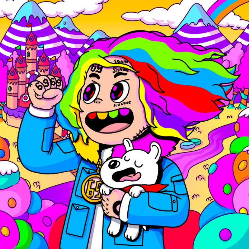 C.Y   6ix9ine