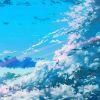 抬头仰望天空