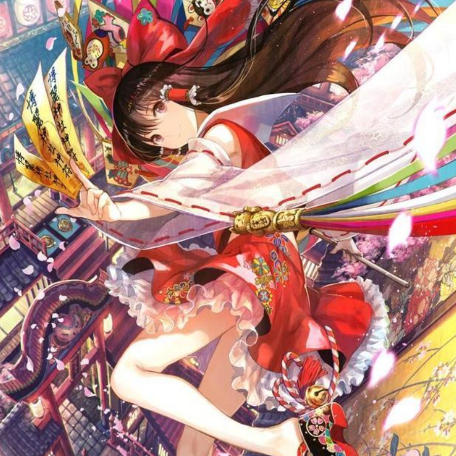 紅白の博麗巫女