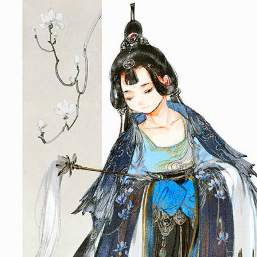 镜中泪眼