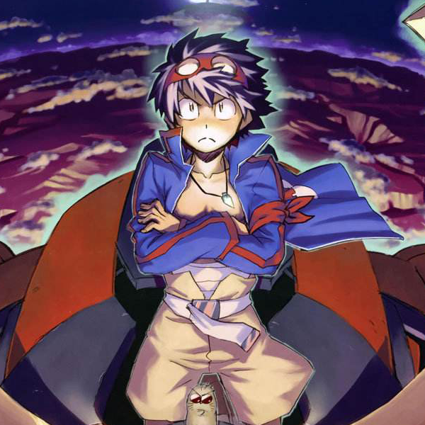 天を突き破る男