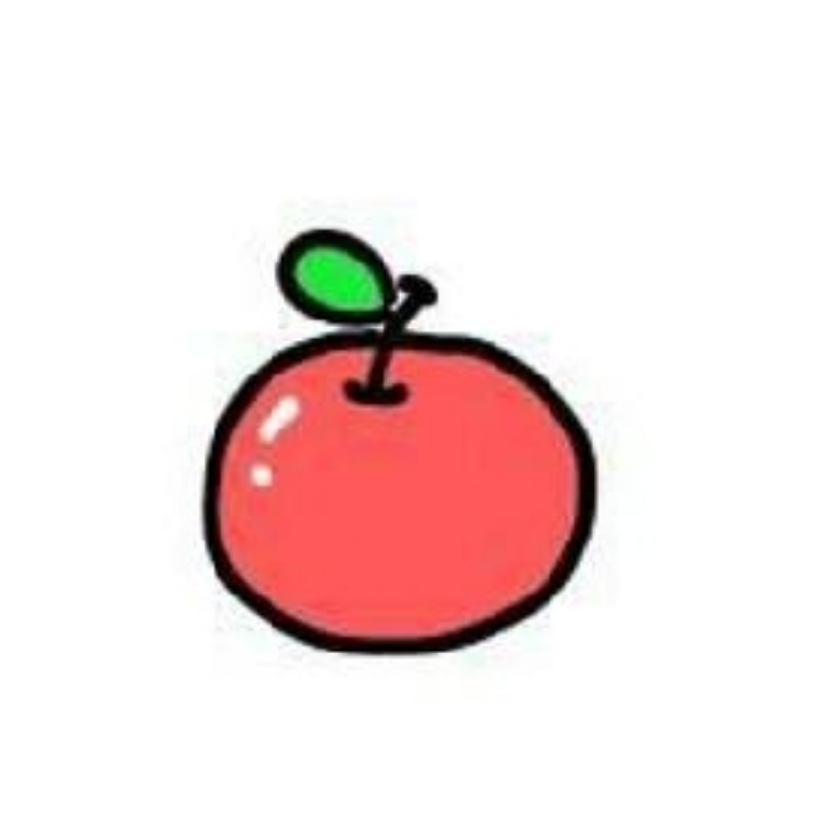 An apple