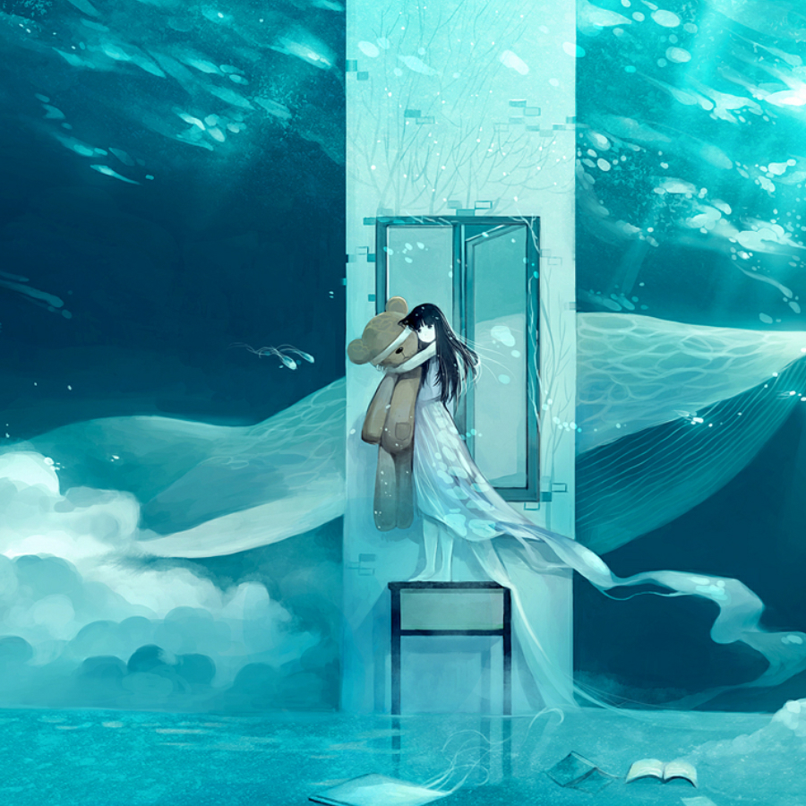 深深深海蓝