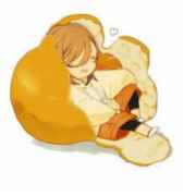 爱吃橙子爱睡觉