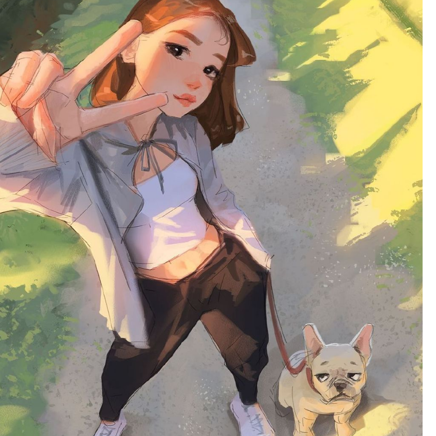 M.