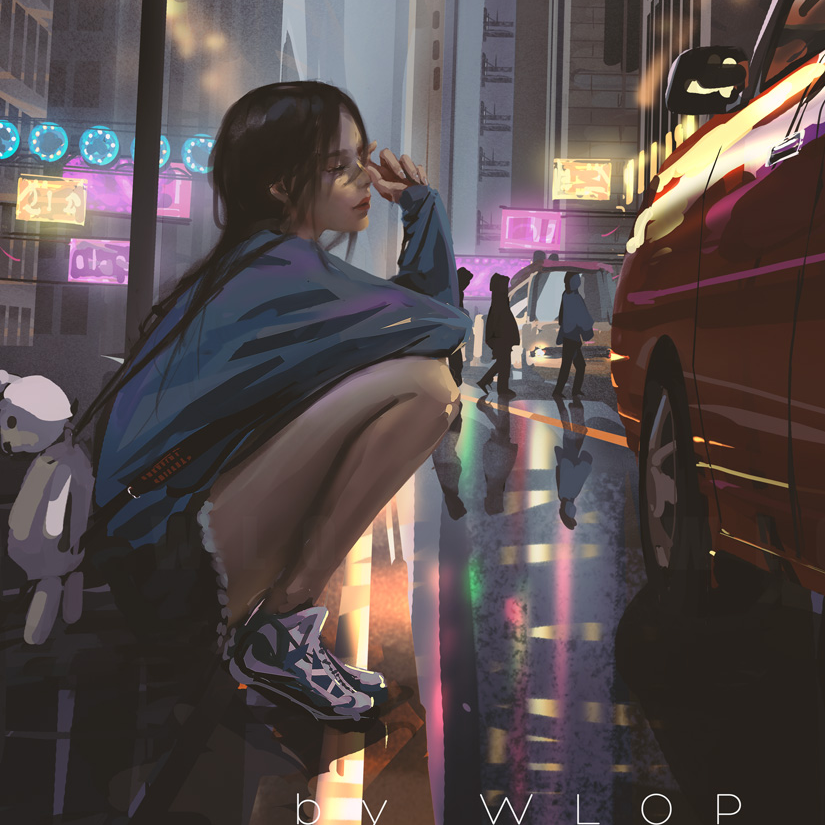 等天空放晴