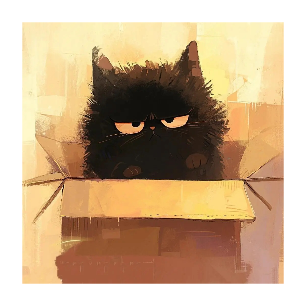 猫子里的盒