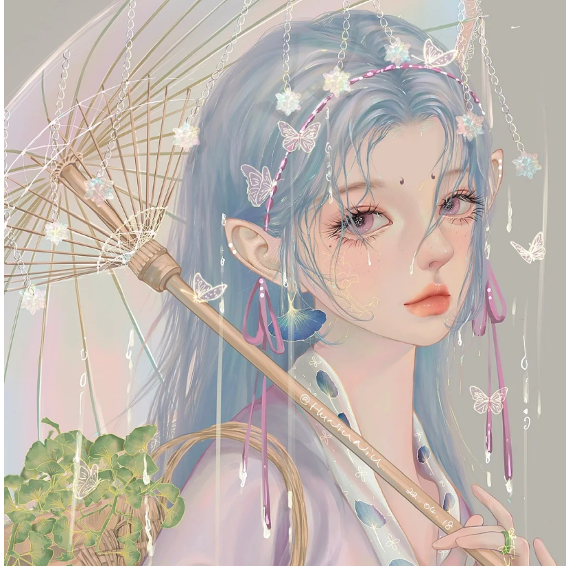 冬日的奶泡泡