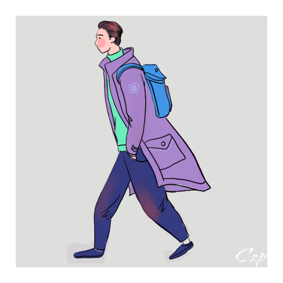 在路上