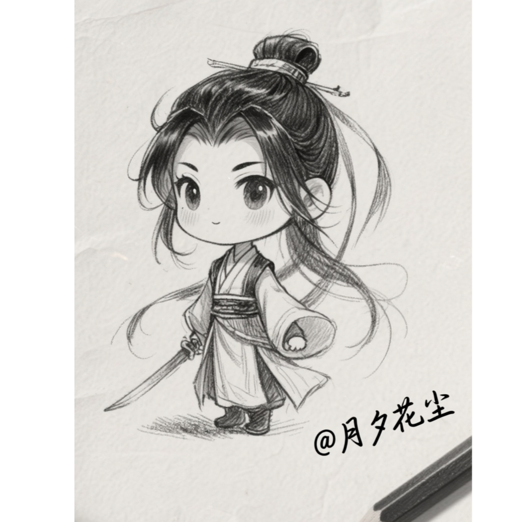 月夕花尘