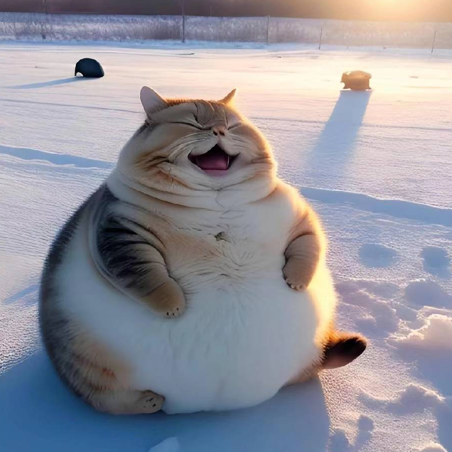 旧城市的猫