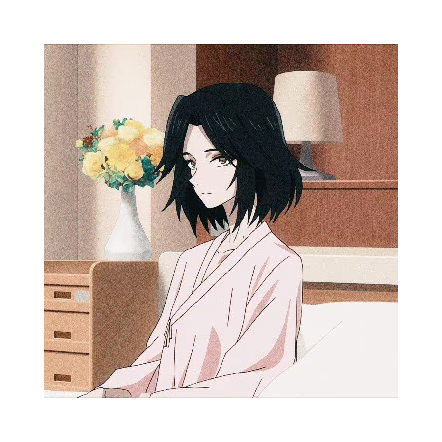 月下看花