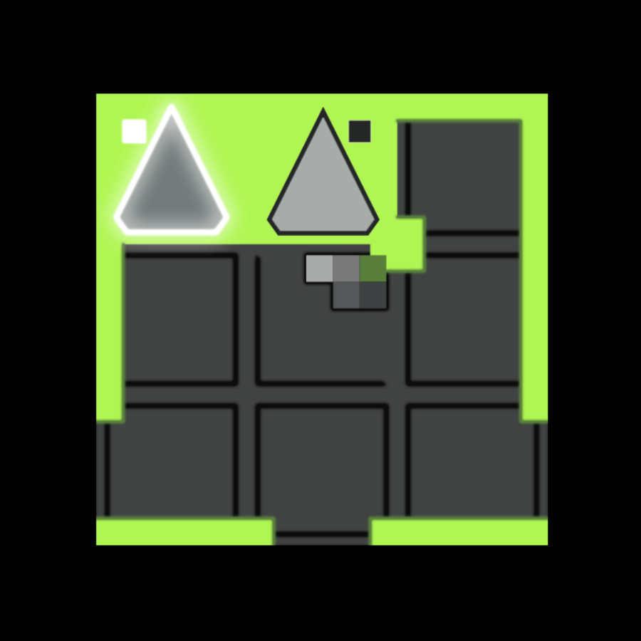 黄绿灰黑主动机关