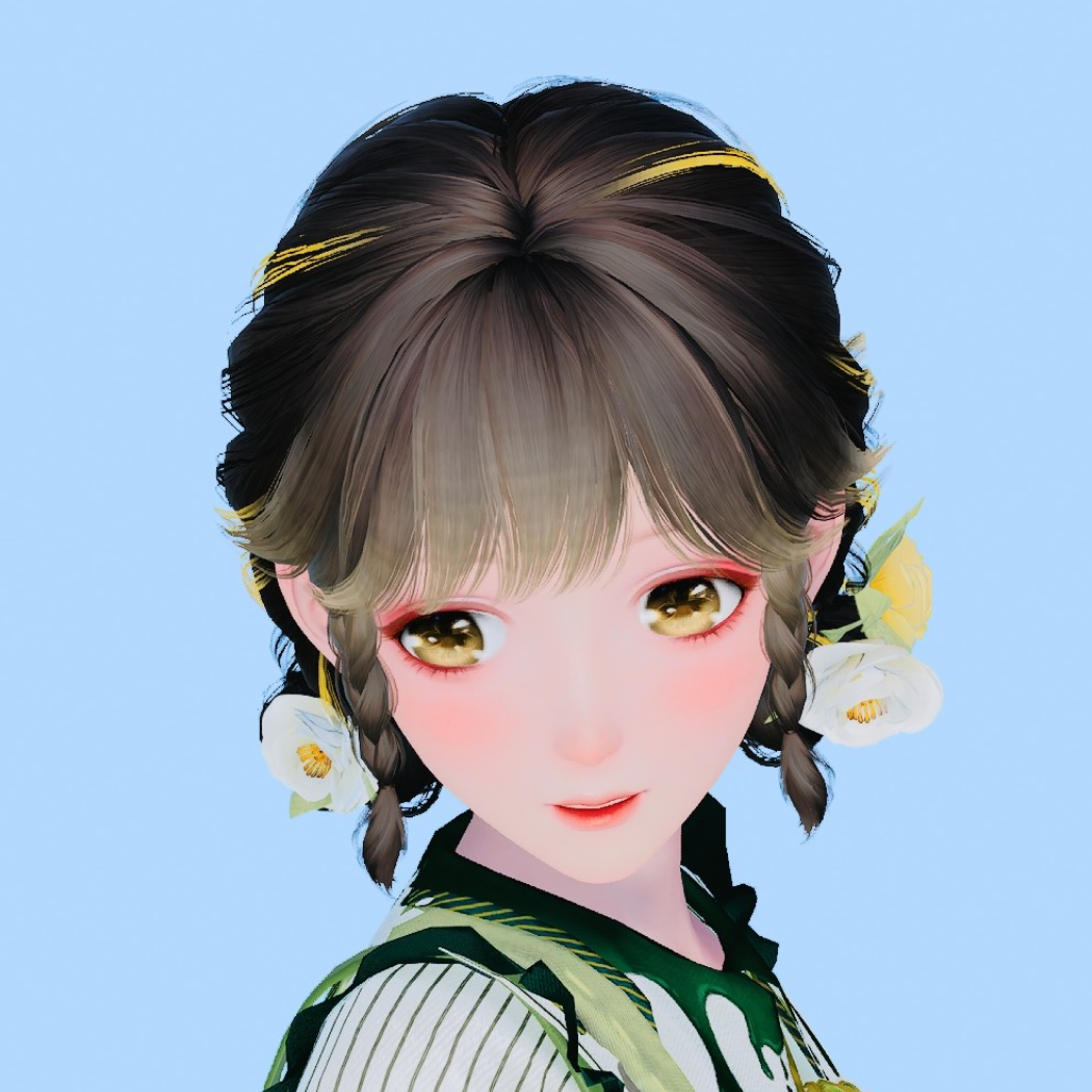 一个留着短发的女孩纸