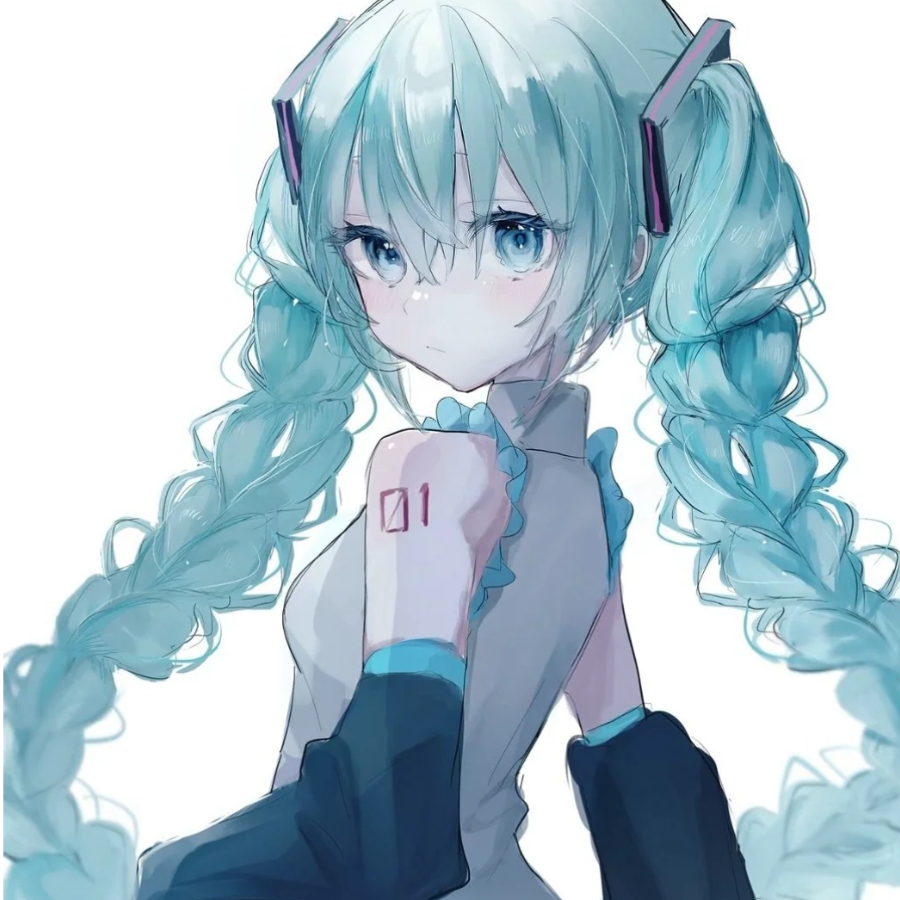夢想躺在初音怀里"