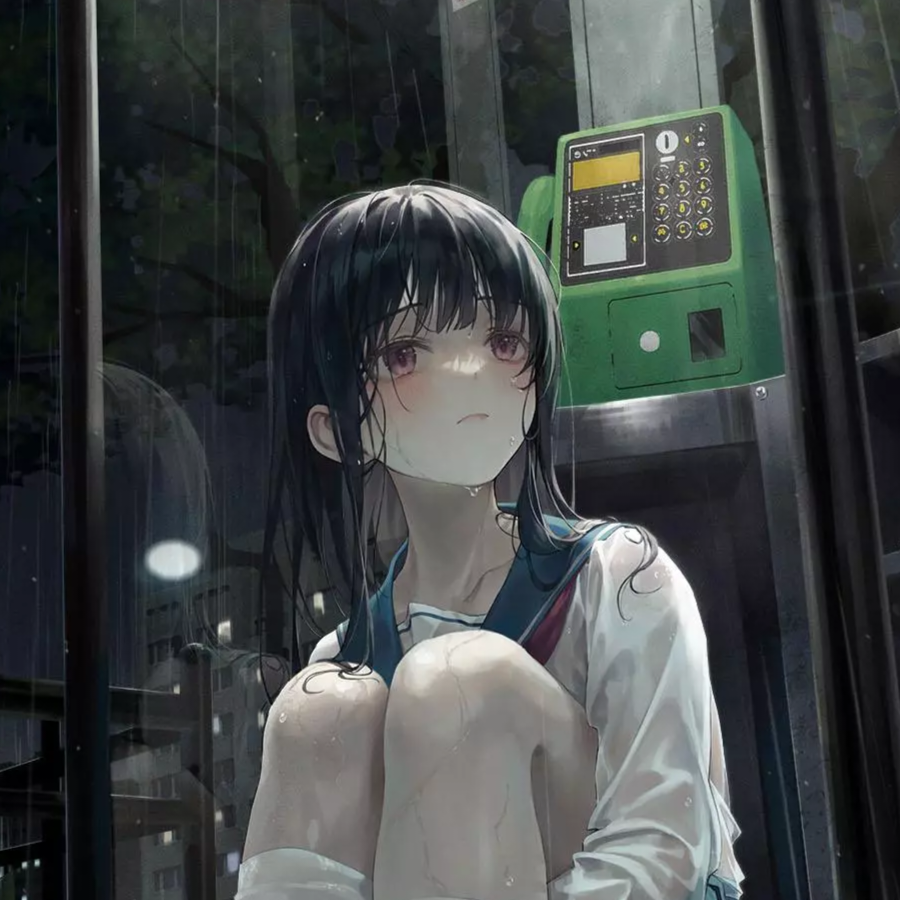 哭