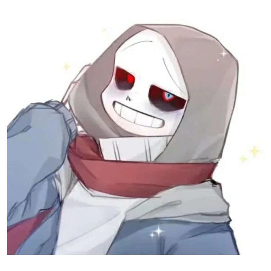 戴兜帽的尘埃sans