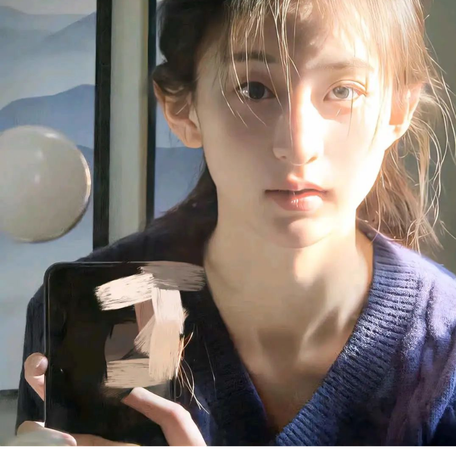 听海.