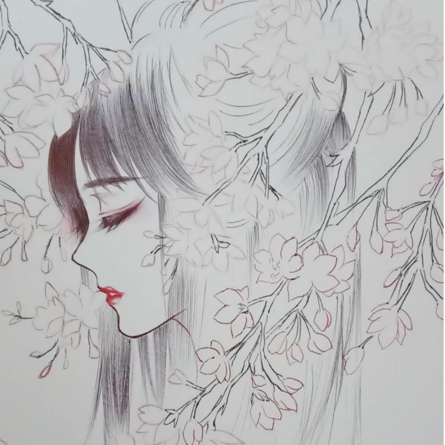 泼墨丿画中仙