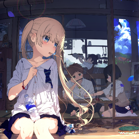 茫