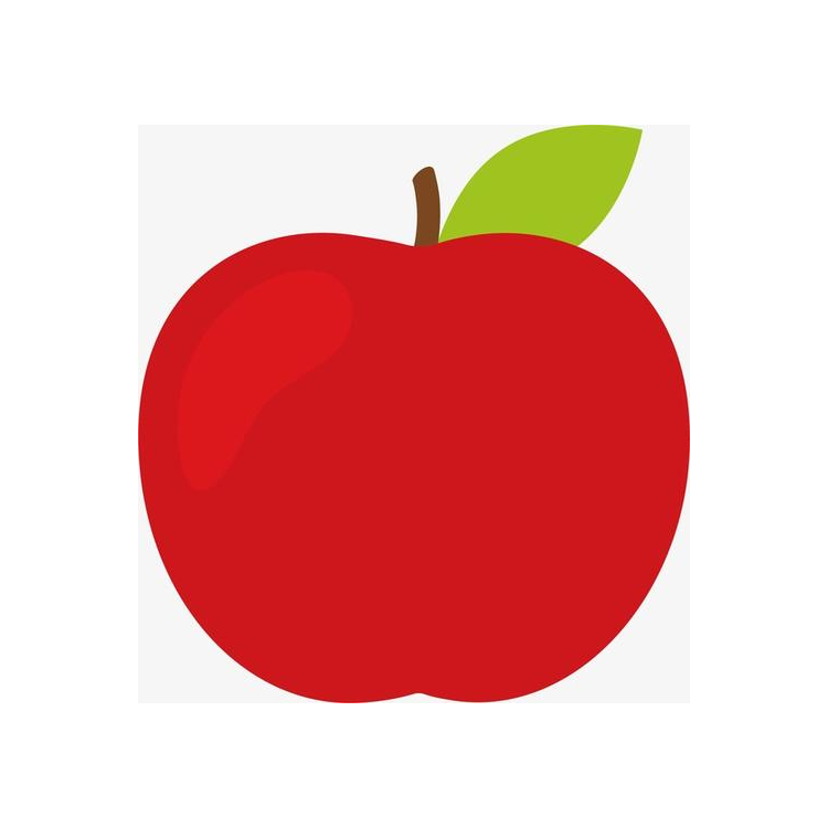 an apple