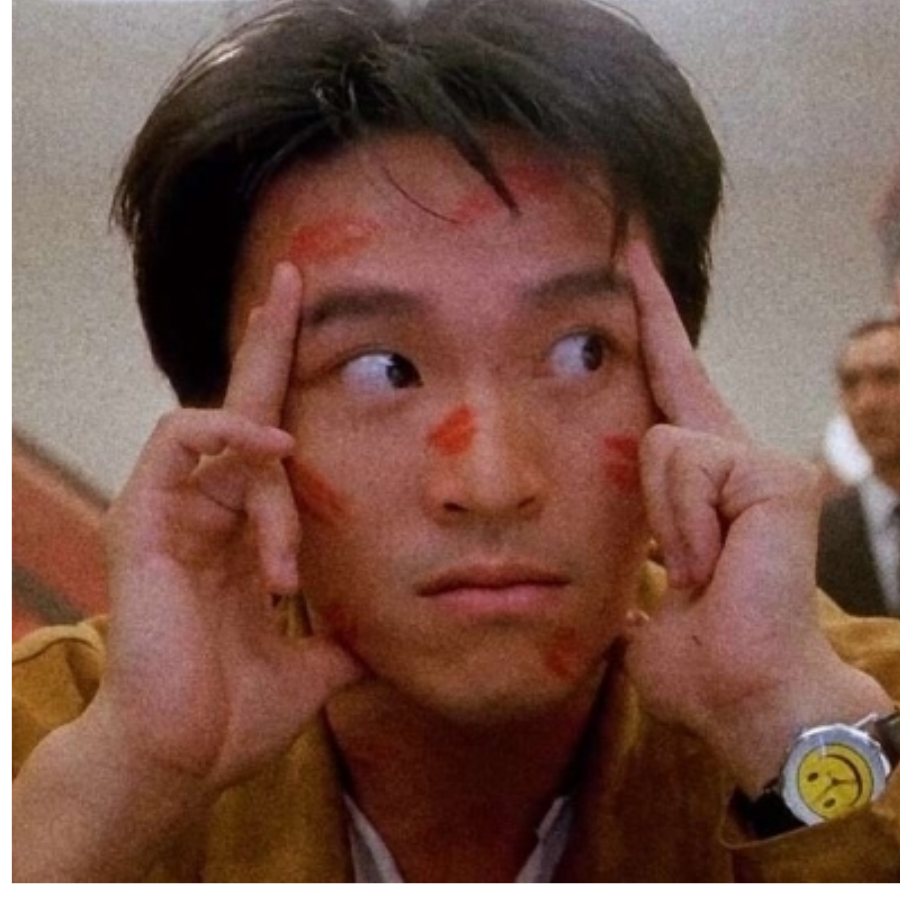 犯困。