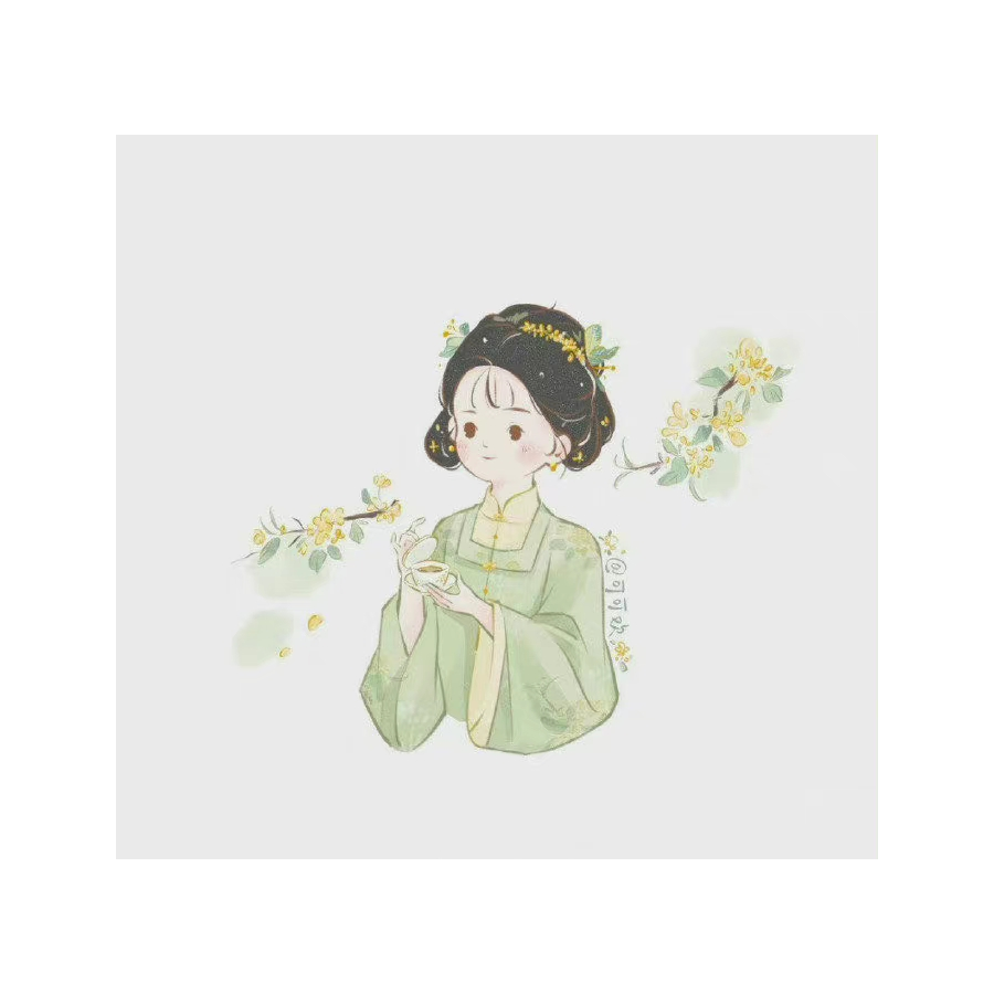 洛笔拾叶落