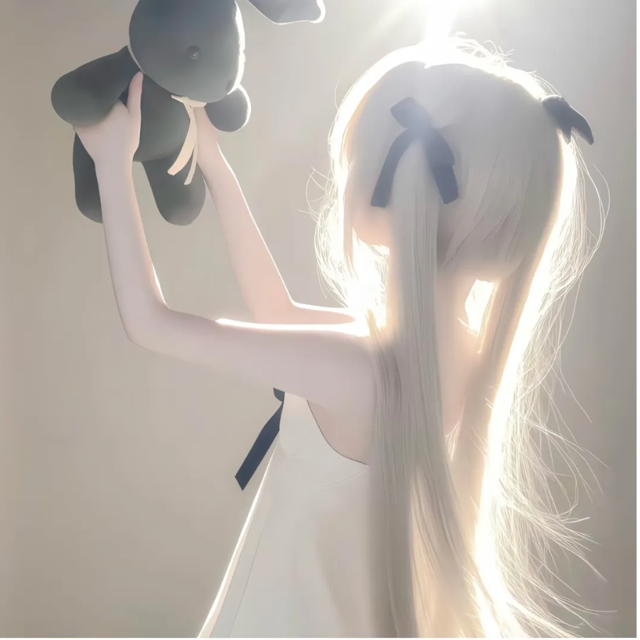 厵