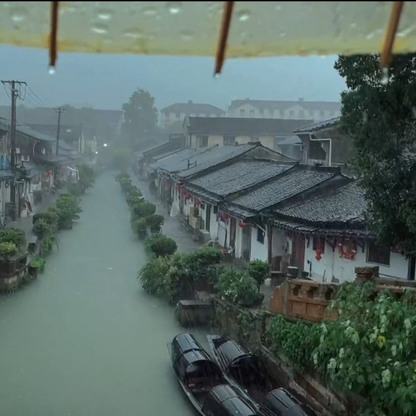 烟雨入江南