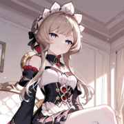 幸运之神爱努力