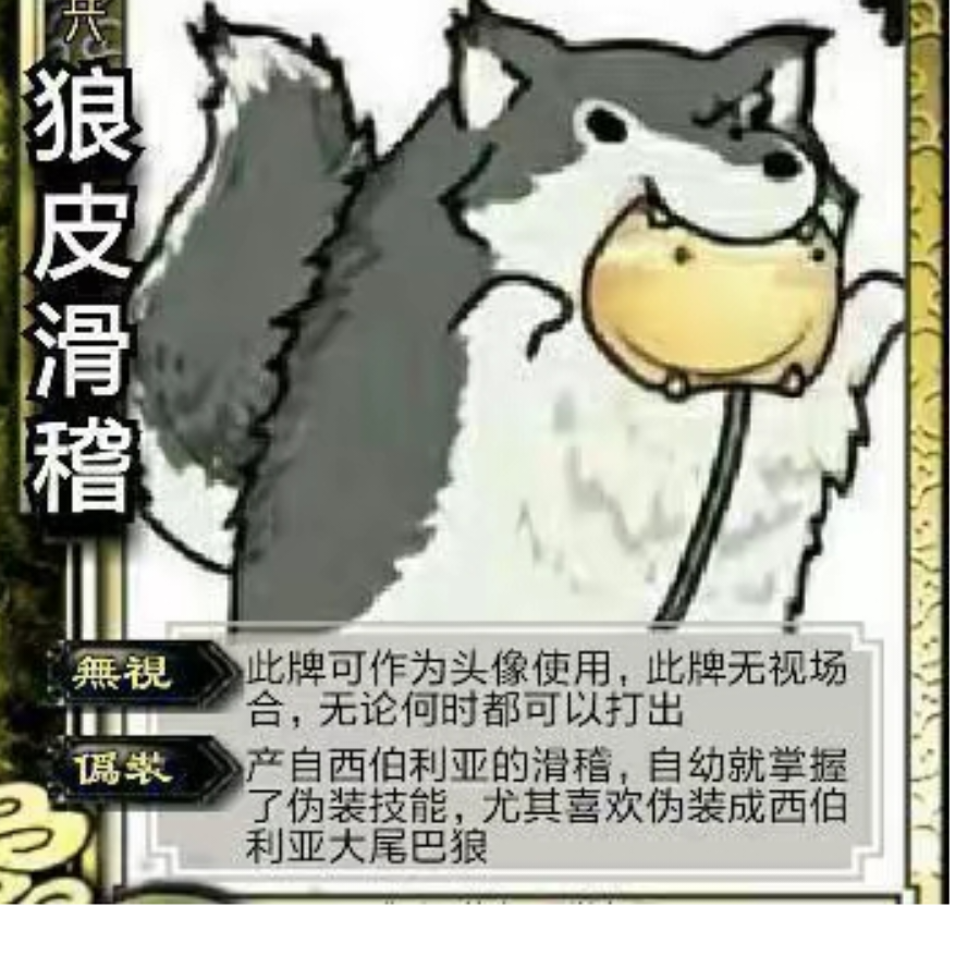 稽伯利亚皮皮狼