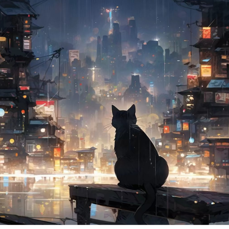 巷子里的猫.