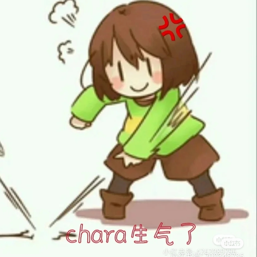 小chara生气（托子）