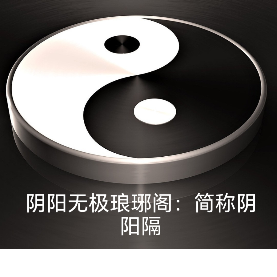 阴阳无极琅琊阁，简称阴阳隔