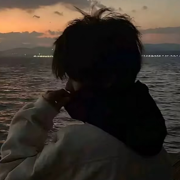 落日余晖待你而归