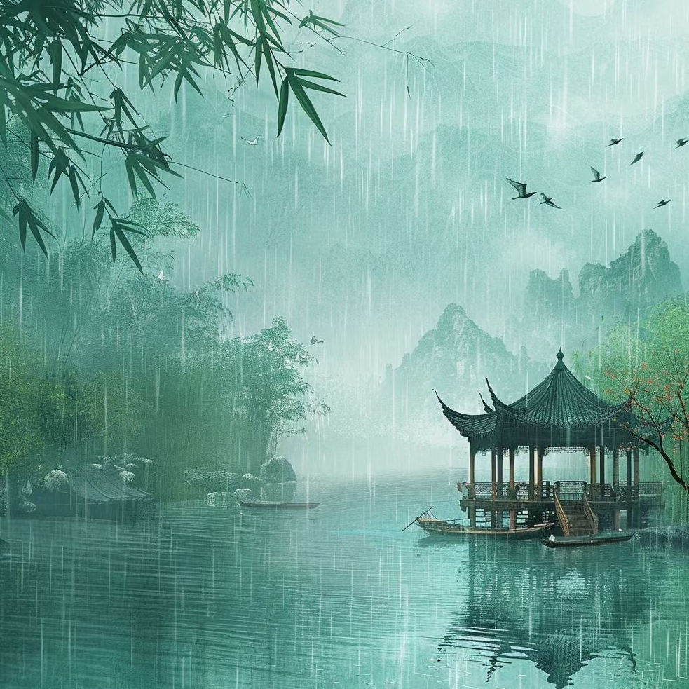 一蓑烟雨