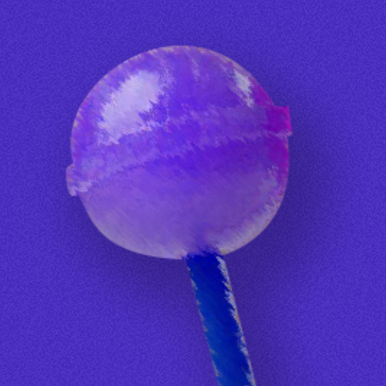 Purple Lollipop