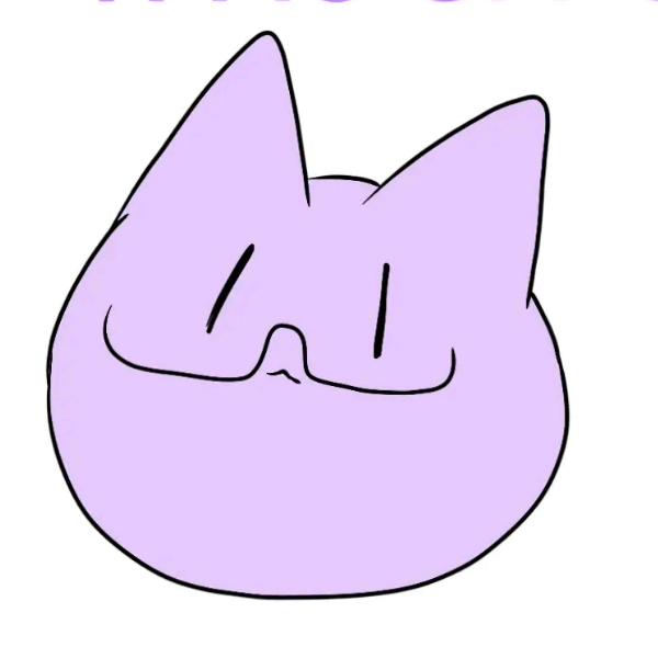是紫色的猫猫