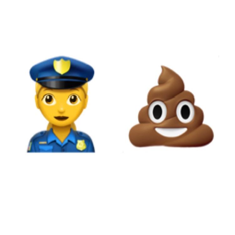 👮‍♀️💩💀