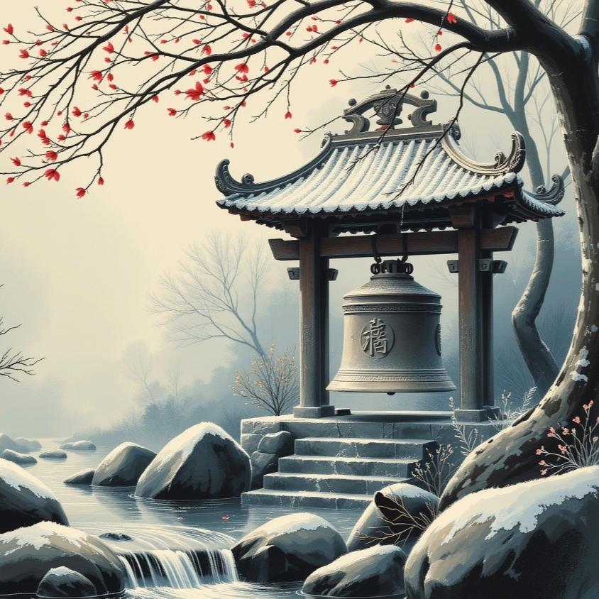 霜钟流水