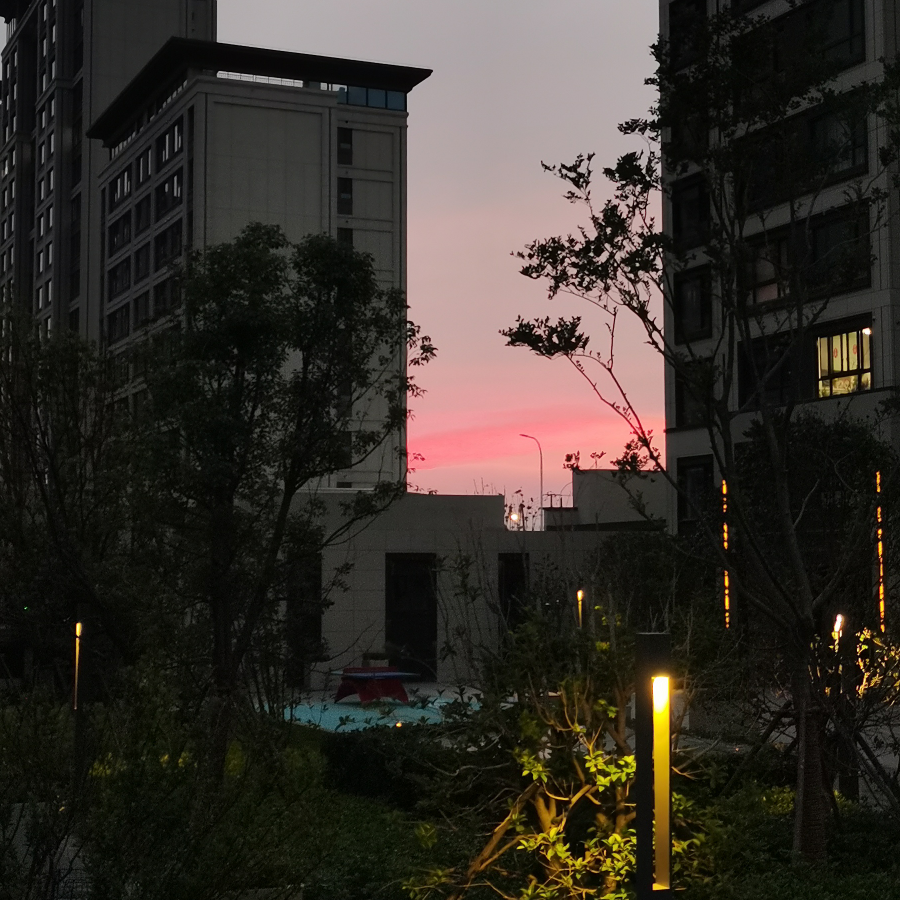 夕阳西下