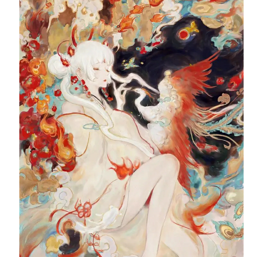 月璃折花影